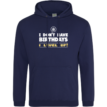 I Level Up JH Hoodie - Navy