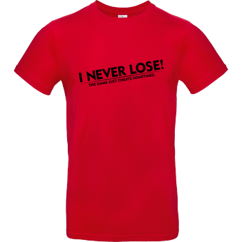 I Never Lose B&C EXACT 190 - Red