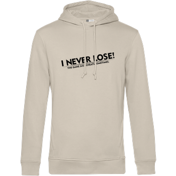 I Never Lose B&C HOODED INSPIRE - Off-White