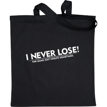 I Never Lose Bag Black