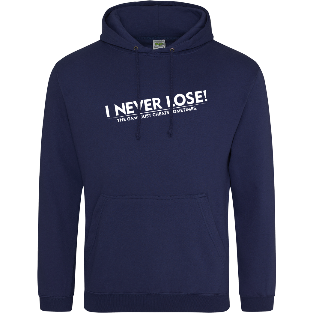IamHaRa I Never Lose Sweatshirt JH Hoodie - Navy