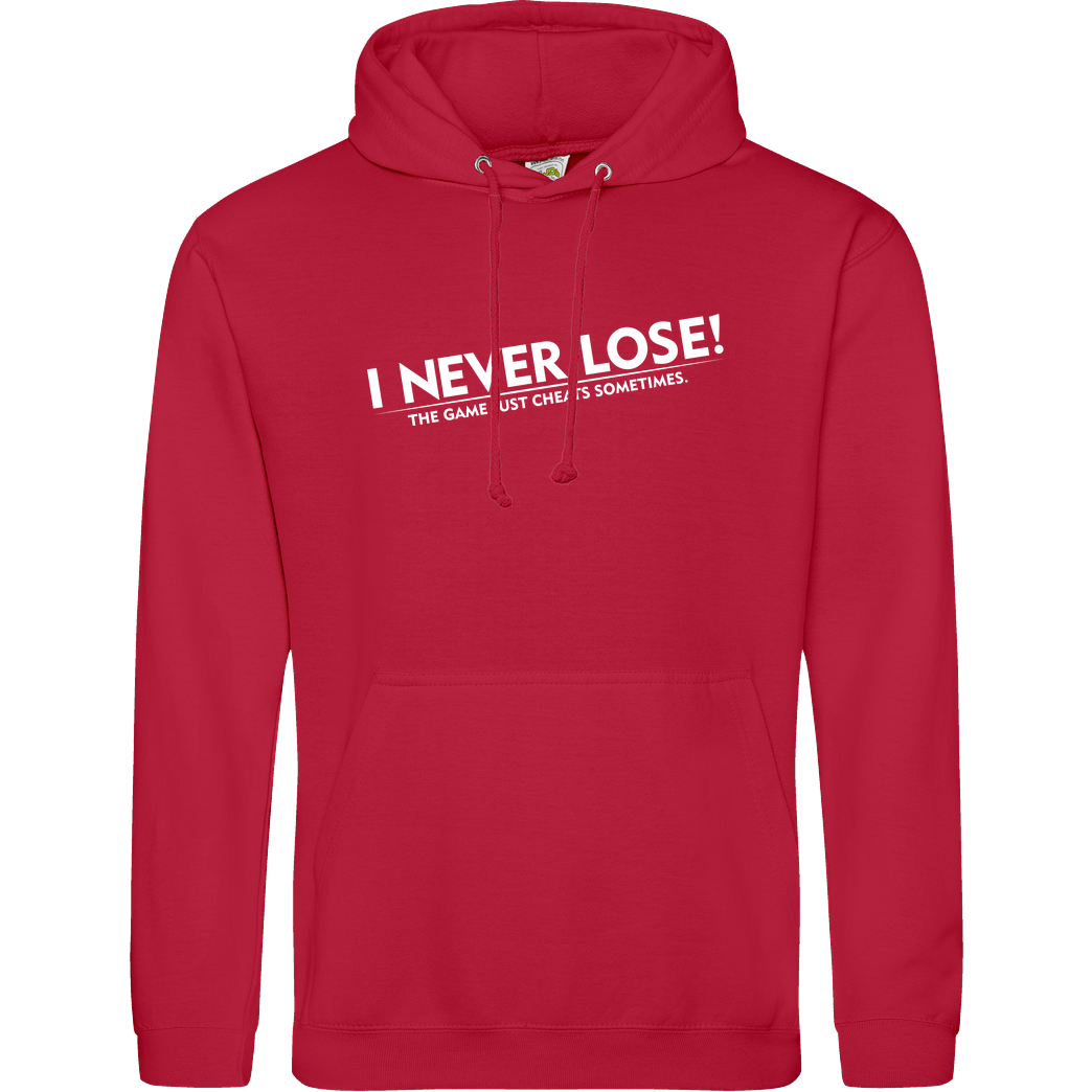 IamHaRa I Never Lose Sweatshirt JH Hoodie - red