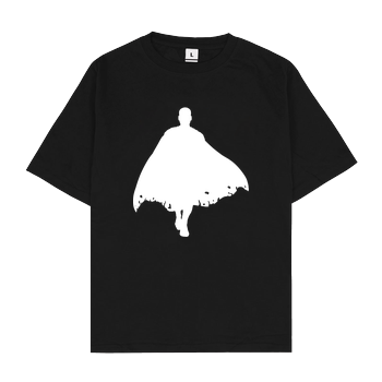 iHausparty - Raw white Oversize T-Shirt - Black