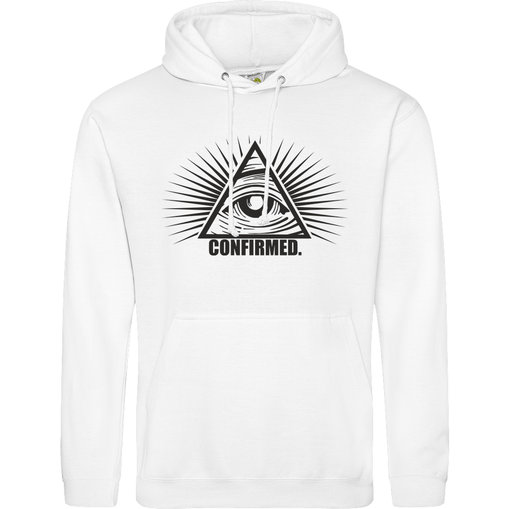 IamHaRa Illuminati Confirmed Sweatshirt JH Hoodie - Weiß