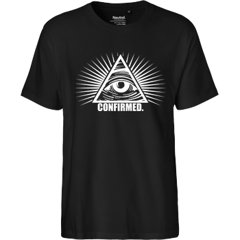 Illuminati Confirmed Fairtrade T-Shirt - black