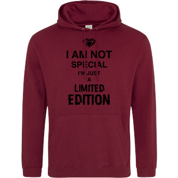 I'm not Special JH Hoodie - Bordeaux