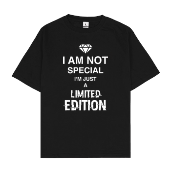 I'm not Special Oversize T-Shirt - Black