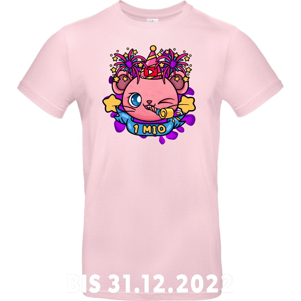 Isy Isy - 1 Mio T-Shirt B&C EXACT 190 - Light Pink