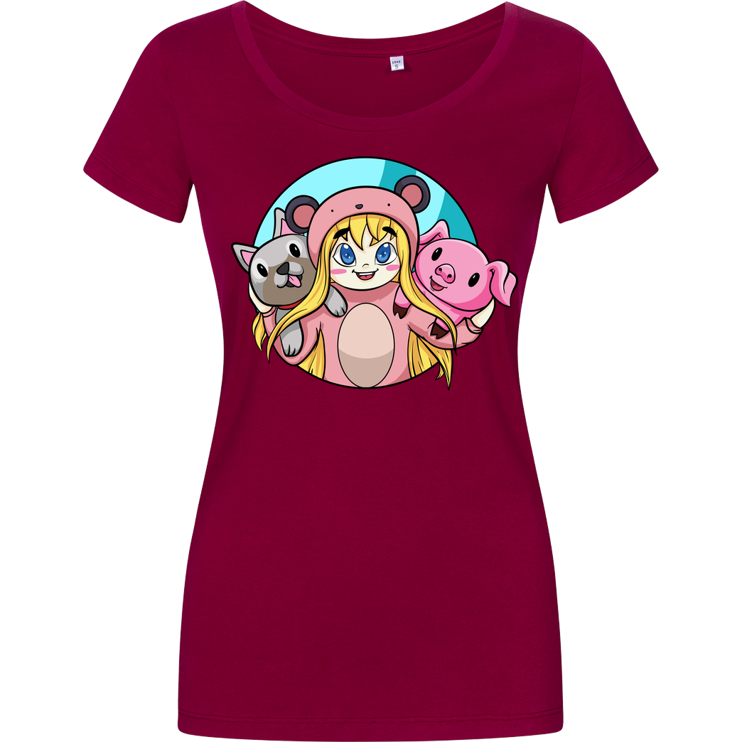 Isy Isy - Isy&Pets T-Shirt Girlshirt berry