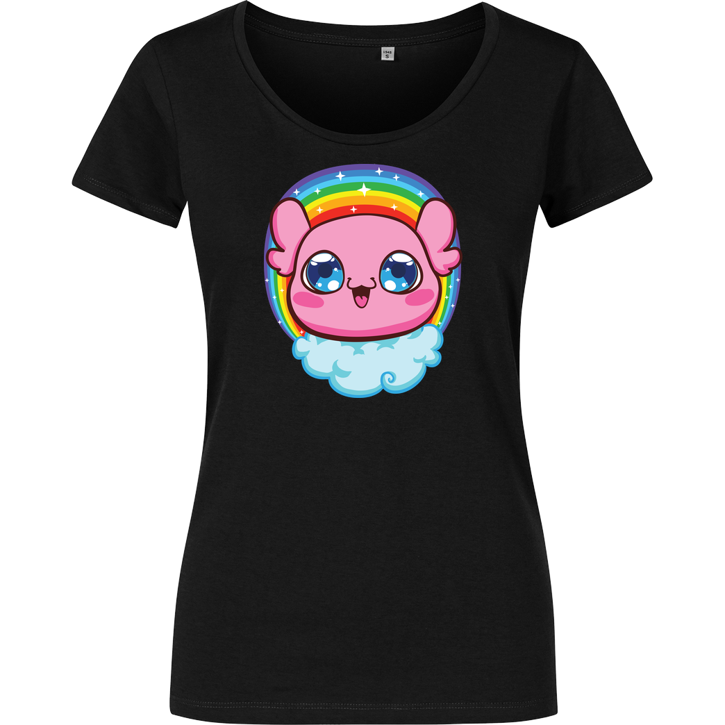 Isy Isy - Regenbogen Kora T-Shirt Girlshirt schwarz