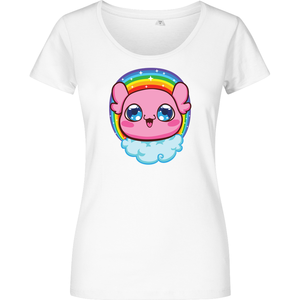 Isy Isy - Regenbogen Kora T-Shirt Girlshirt weiss