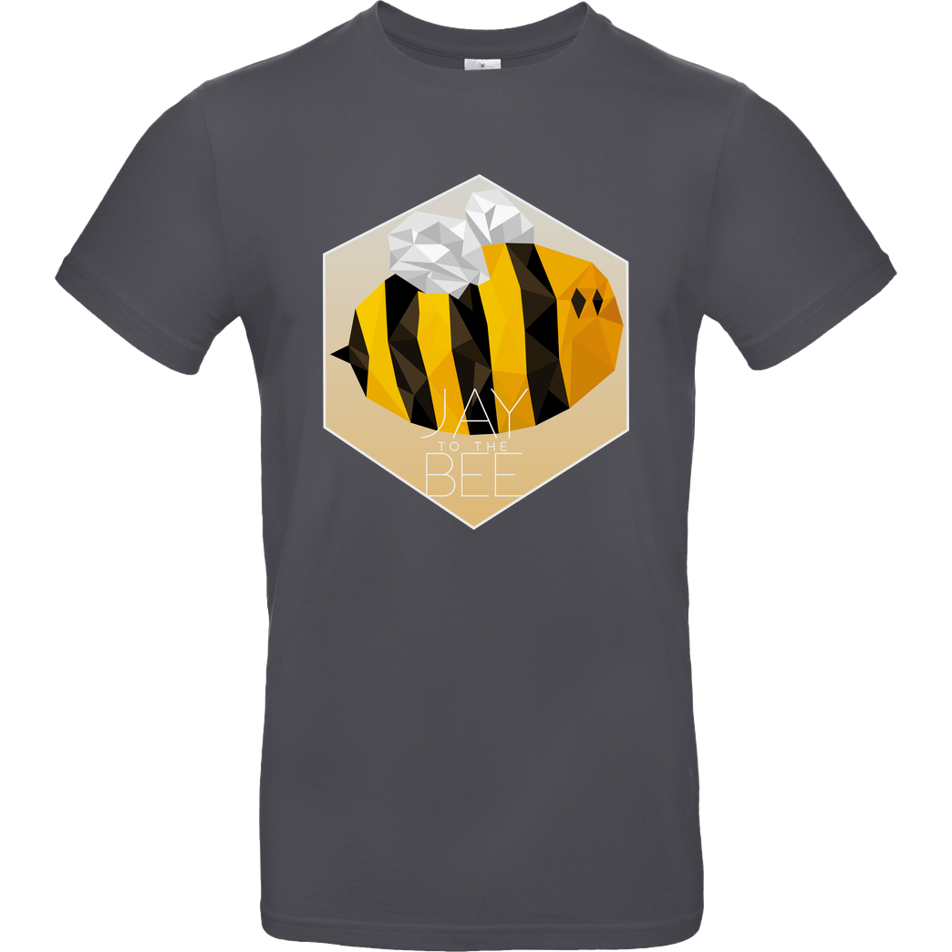 Jaybee Jaybee - Jay to the Bee T-Shirt B&C EXACT 190 - Dark Grey