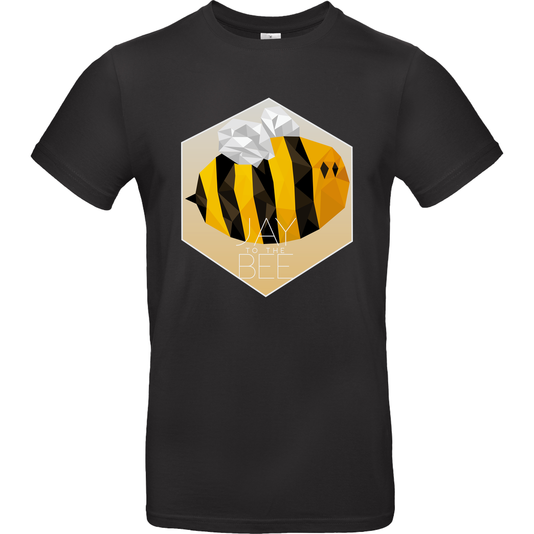 Jaybee Jaybee - Jay to the Bee T-Shirt B&C EXACT 190 - Black