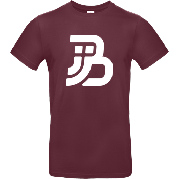 JJB - Plain Logo B&C EXACT 190 - Burgundy