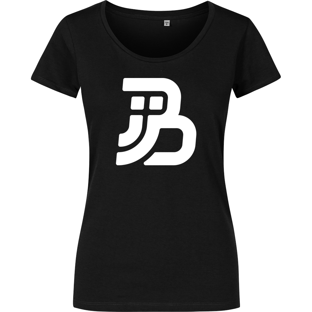 JJB JJB - Plain Logo T-Shirt Girlshirt schwarz