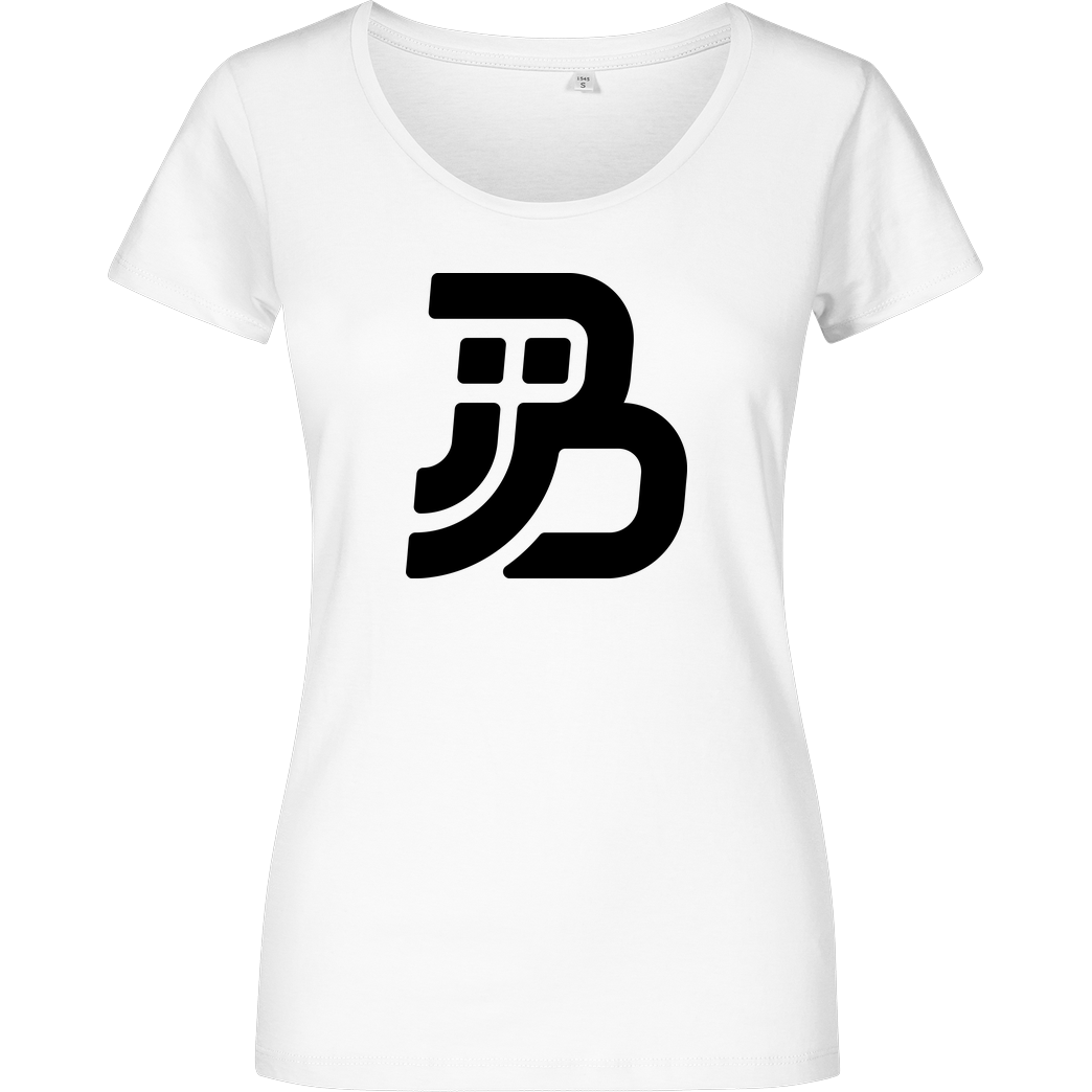 JJB JJB - Plain Logo T-Shirt Girlshirt weiss