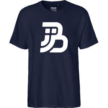 JJB - Plain Logo Fairtrade T-Shirt - navy