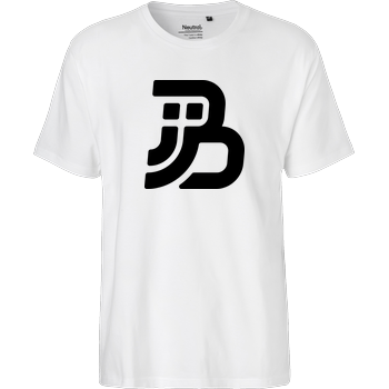 JJB - Plain Logo Fairtrade T-Shirt - white