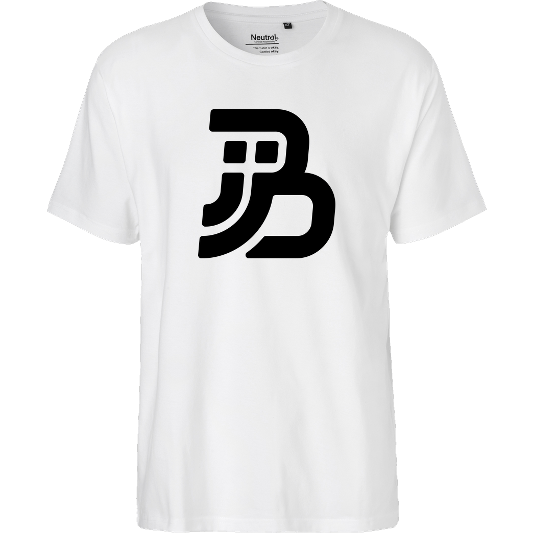 JJB JJB - Plain Logo T-Shirt Fairtrade T-Shirt - white