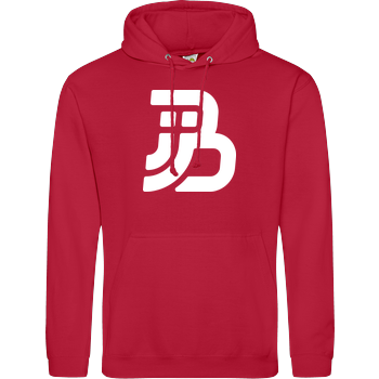 JJB - Plain Logo JH Hoodie - red