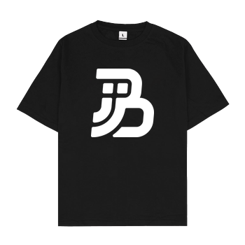 JJB - Plain Logo Oversize T-Shirt - Black