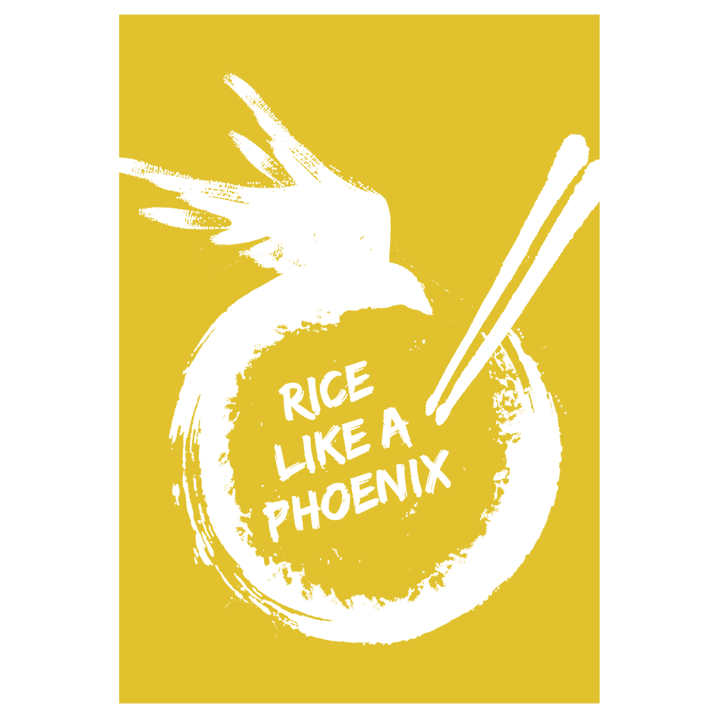 Joon Kim Joon Kim - Rice like a Phoenix Druck Art Print yellow