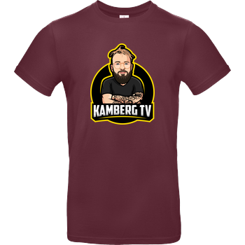 Kamberg TV - Kamberg Logo B&C EXACT 190 - Burgundy
