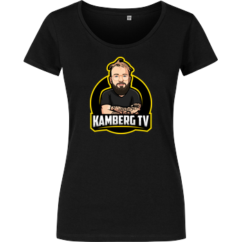 Kamberg TV - Kamberg Logo Girlshirt schwarz