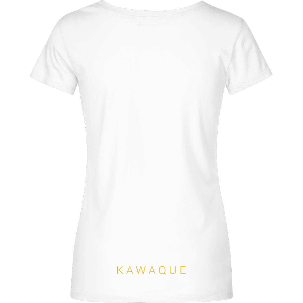 KawaQue KawaQue - Error 404 T-Shirt Girlshirt weiss