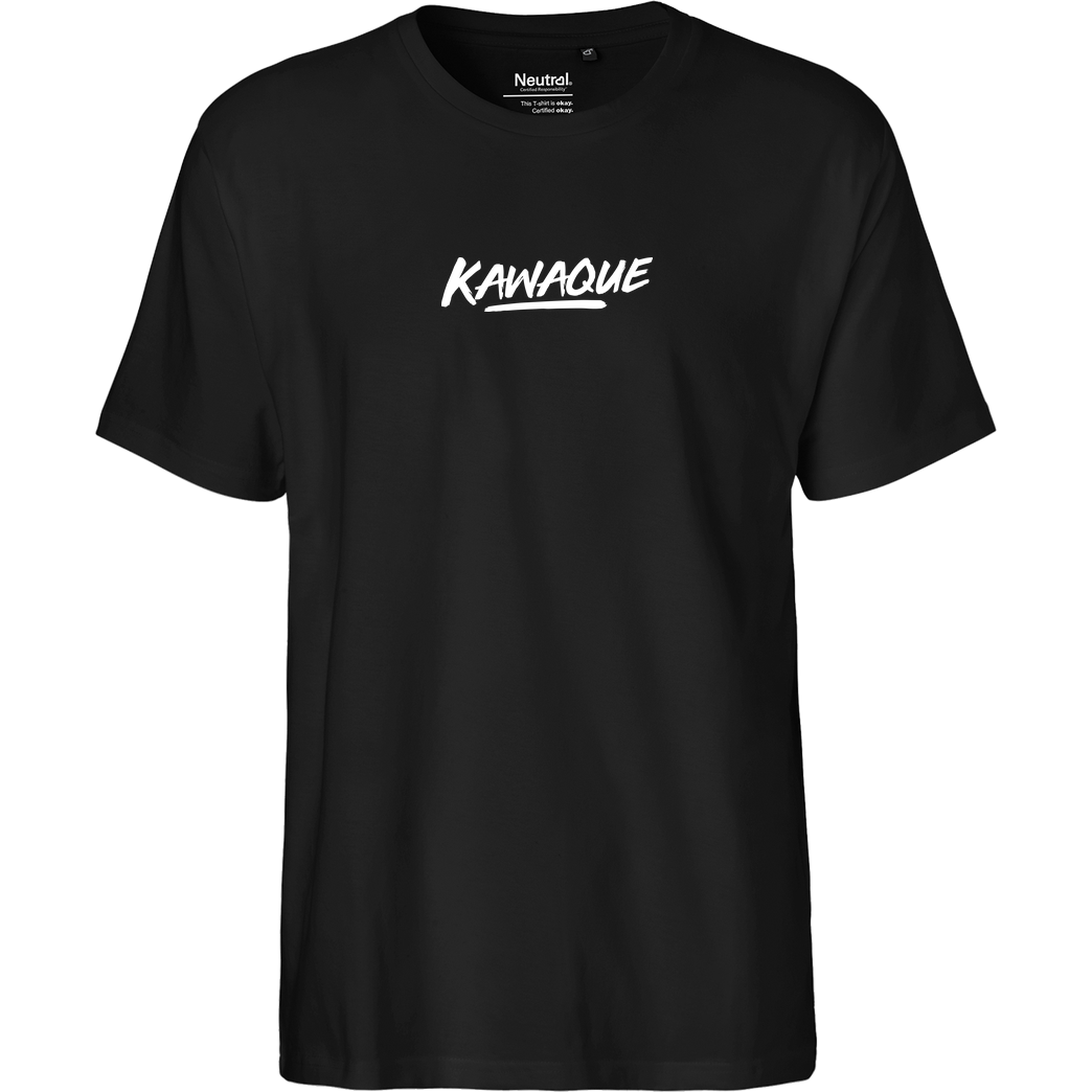 KawaQue KawaQue - Logo T-Shirt Fairtrade T-Shirt - black