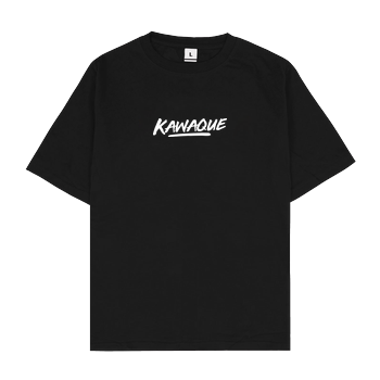 KawaQue - Logo Oversize T-Shirt - Black