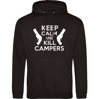 Keep Calm and Kill Campers JH Hoodie - Schwarz