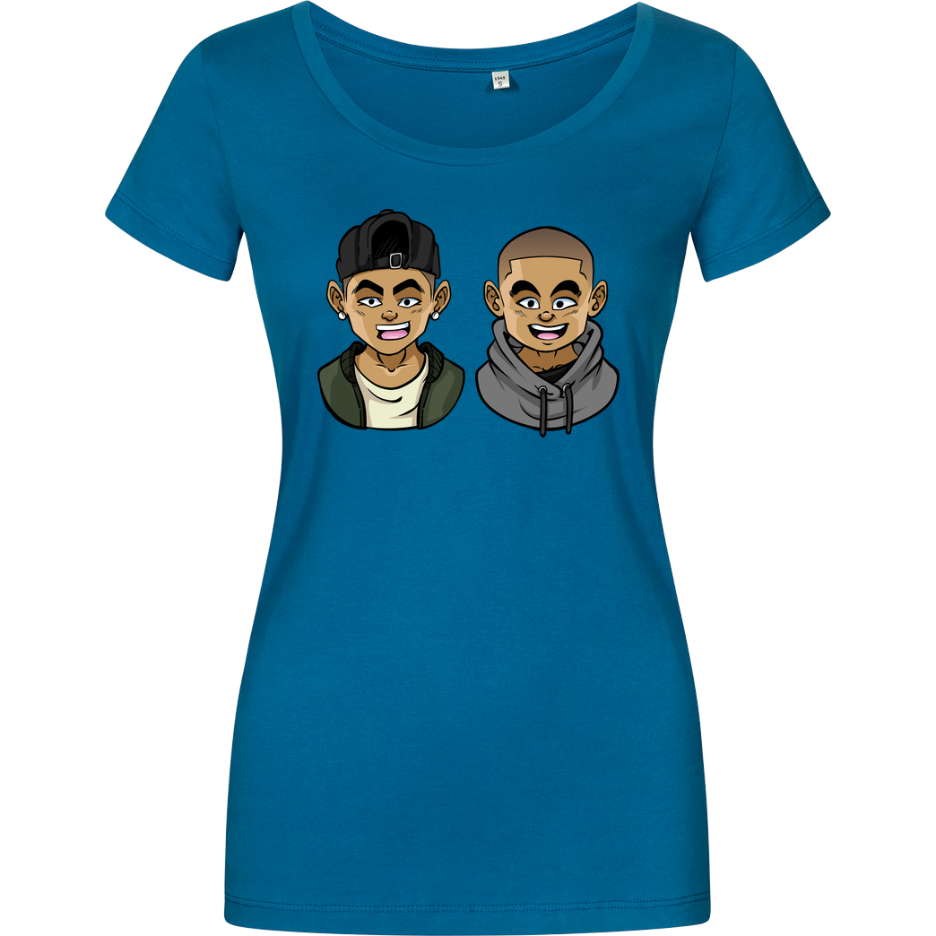 Kelvin und Marvin Kelvin und Marvin - Character T-Shirt Girlshirt petrol