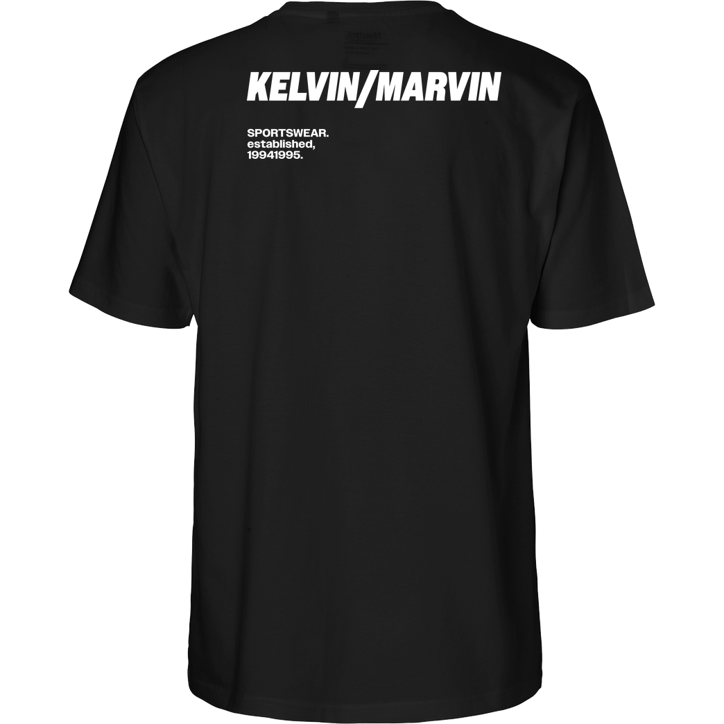 Kelvin und Marvin Kelvin und Marvin - Fäuste Back T-Shirt T-Shirt Fairtrade T-Shirt - black