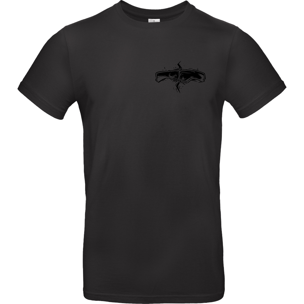 Kelvin und Marvin Kelvin und Marvin - Fäuste T-Shirt B&C EXACT 190 - Black