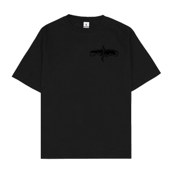 Kelvin und Marvin - Fäuste Oversize T-Shirt - Black