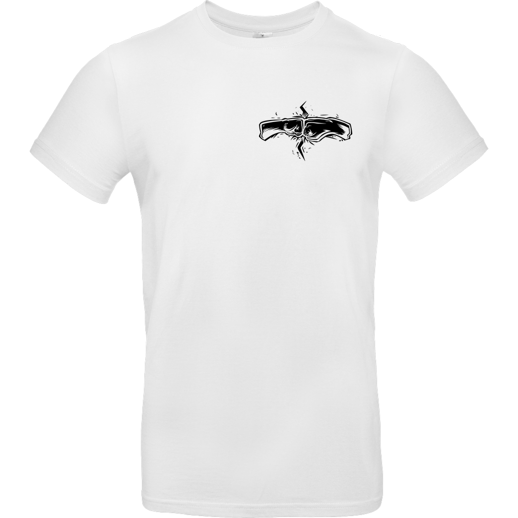 Kelvin und Marvin Kelvin und Marvin - Fäuste T-Shirt T-Shirt B&C EXACT 190 -  White