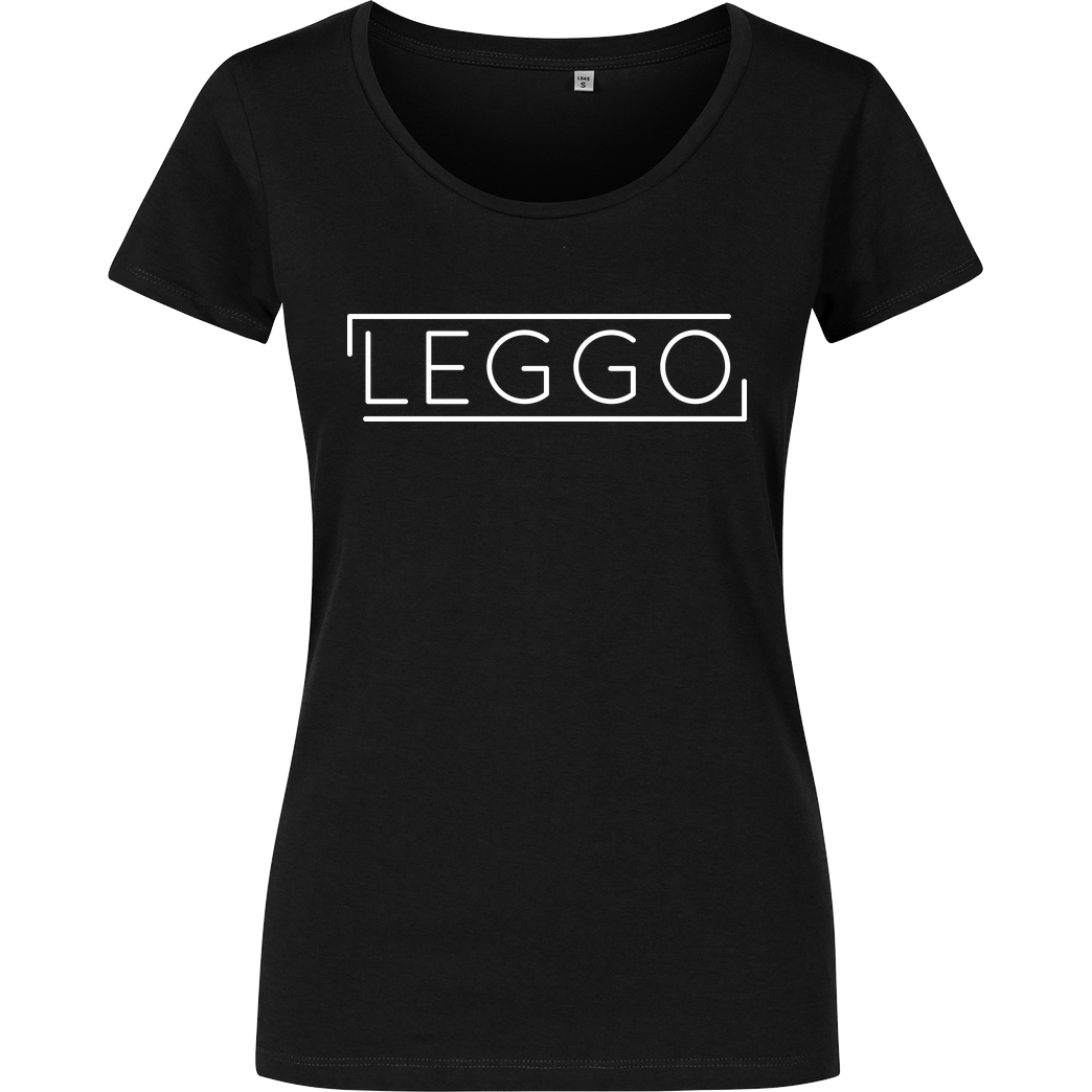 Kelvin und Marvin Kelvin und Marvin - Leggo T-Shirt Girlshirt schwarz