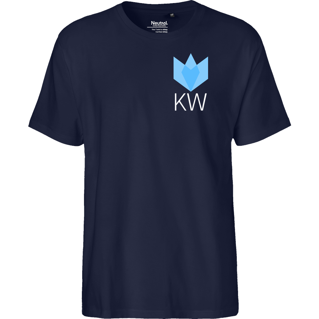 KLAERWERK Community Klaerwerk Community - KW T-Shirt Fairtrade T-Shirt - navy