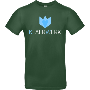 Klaerwerk Community - Logo B&C EXACT 190 -  Bottle Green