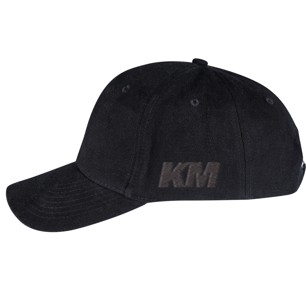 None KM - Sportswear -BlackonBlack Cap Basecap black