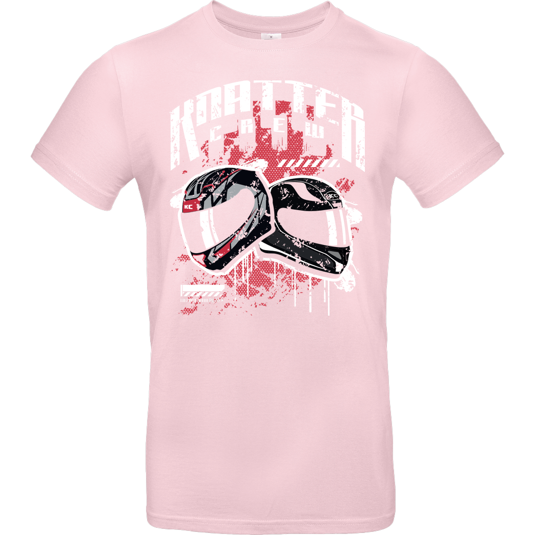 Knattercrew Knattercrew - Streetwear Edition T-Shirt B&C EXACT 190 - Light Pink