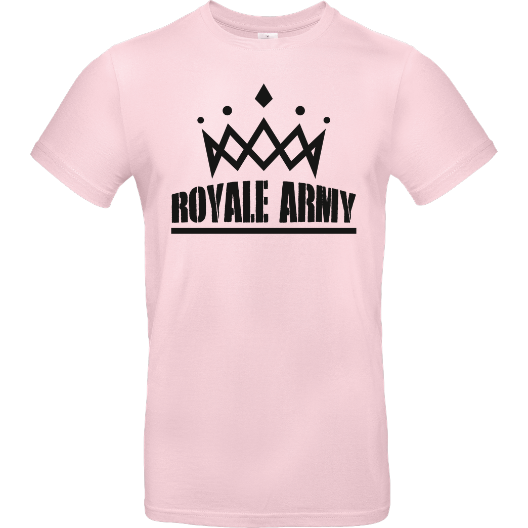 Krench Royale Krench - Royale Army T-Shirt B&C EXACT 190 - Light Pink