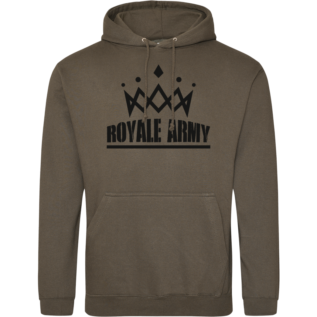 Krench Royale Krench - Royale Army Sweatshirt JH Hoodie - Khaki