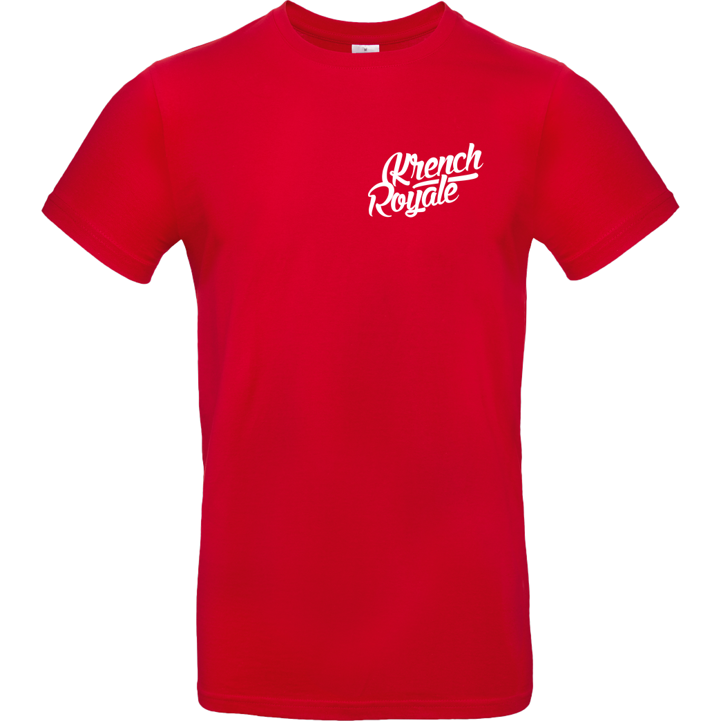 Krench Royale Krench - Royale T-Shirt B&C EXACT 190 - Red