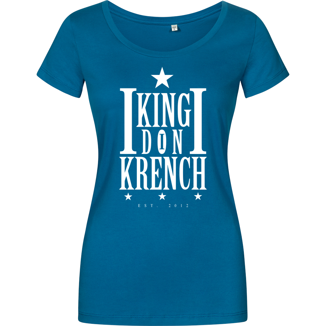 Krench Royale Krencho - Don Krench T-Shirt Girlshirt petrol
