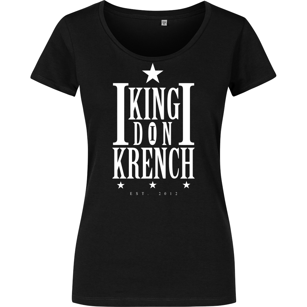 Krench Royale Krencho - Don Krench T-Shirt Girlshirt schwarz