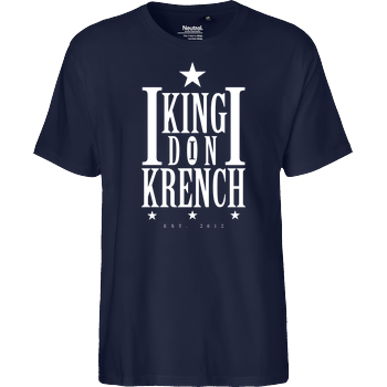 Krencho - Don Krench Fairtrade T-Shirt - navy