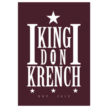Krencho - Don Krench Art Print burgundy