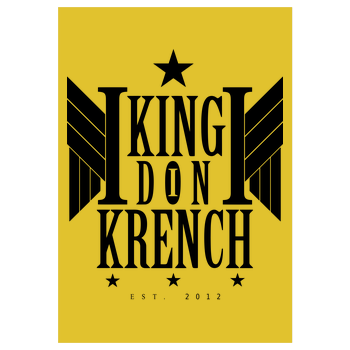 Krencho - Don Krench Wings Art Print yellow